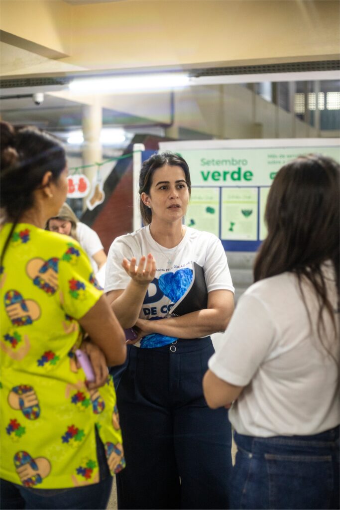 Imagem da campanha alusiva ao setembro verde