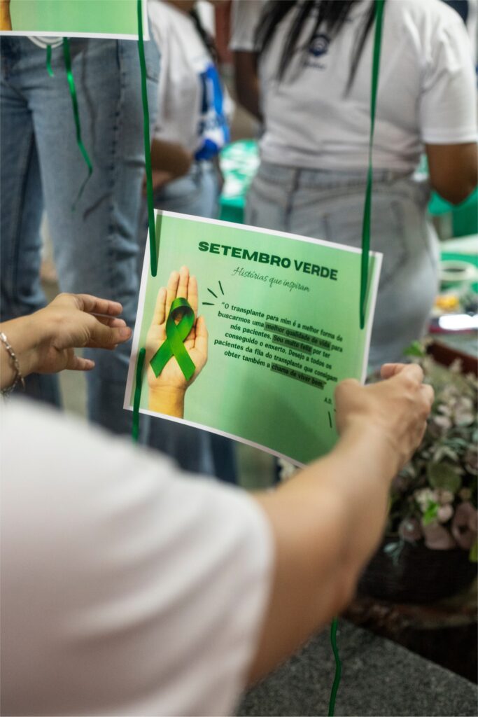 Imagem da campanha alusiva ao setembro verde